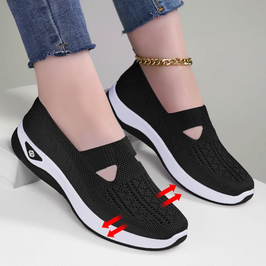 Women's Shoes with Soft Soles That Are Not Tiring for Feet in Summer, Cross-Border Shoes, Casual Shoes, Mother's Shoes, Mesh Breathable Walking Shoes — feature 10