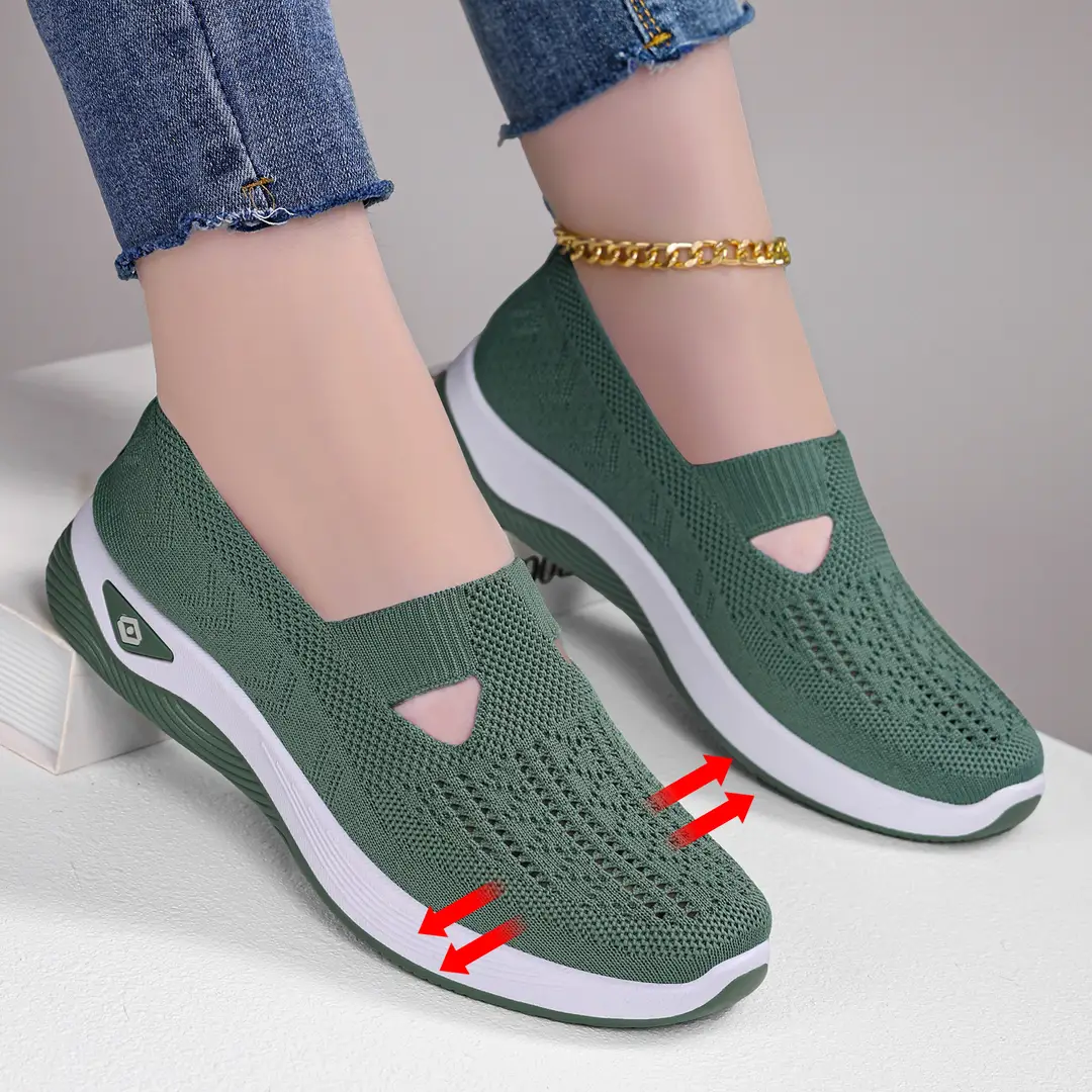 Women's Shoes with Soft Soles That Are Not Tiring for Feet in Summer, Cross-Border Shoes, Casual Shoes, Mother's Shoes, Mesh Breathable Walking Shoes — feature 13