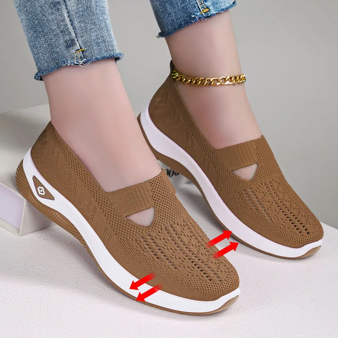 Women's Shoes with Soft Soles That Are Not Tiring for Feet in Summer, Cross-Border Shoes, Casual Shoes, Mother's Shoes, Mesh Breathable Walking Shoes — feature 16