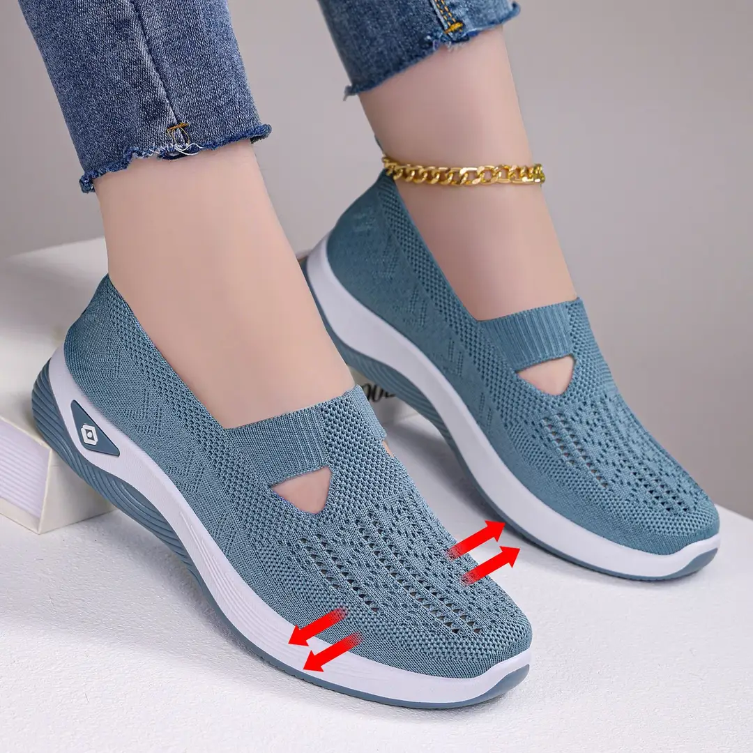 Women's Shoes with Soft Soles That Are Not Tiring for Feet in Summer, Cross-Border Shoes, Casual Shoes, Mother's Shoes, Mesh Breathable Walking Shoes — feature 18