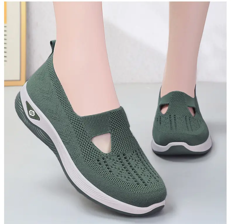 Women's Shoes with Soft Soles That Are Not Tiring for Feet in Summer, Cross-Border Shoes, Casual Shoes, Mother's Shoes, Mesh Breathable Walking Shoes — feature 27