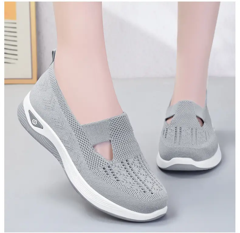 Women's Shoes with Soft Soles That Are Not Tiring for Feet in Summer, Cross-Border Shoes, Casual Shoes, Mother's Shoes, Mesh Breathable Walking Shoes — feature 28