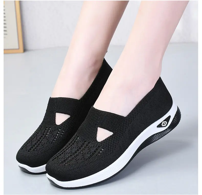 Women's Shoes with Soft Soles That Are Not Tiring for Feet in Summer, Cross-Border Shoes, Casual Shoes, Mother's Shoes, Mesh Breathable Walking Shoes — feature 29