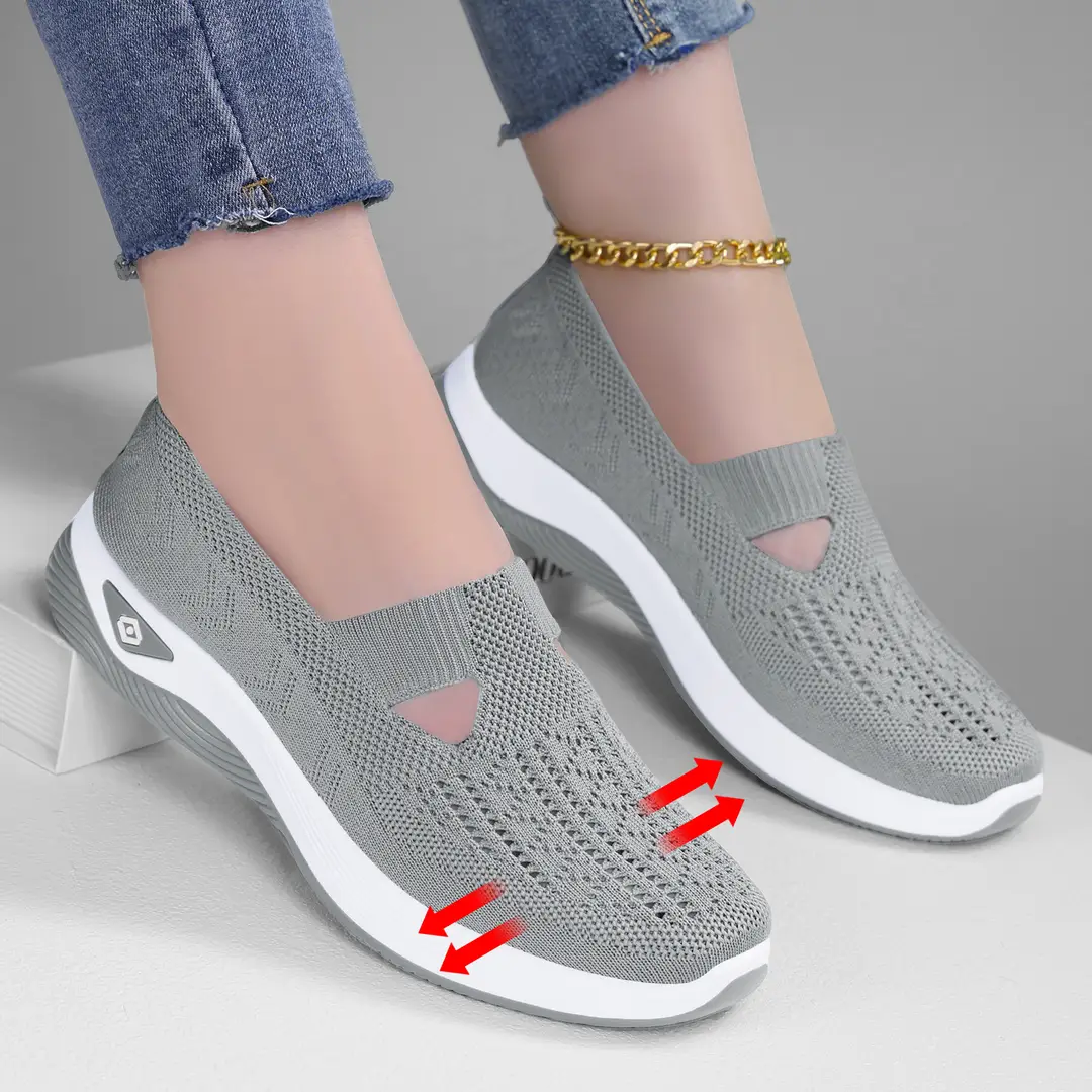 Women's Shoes with Soft Soles That Are Not Tiring for Feet in Summer, Cross-Border Shoes, Casual Shoes, Mother's Shoes, Mesh Breathable Walking Shoes — feature 7
