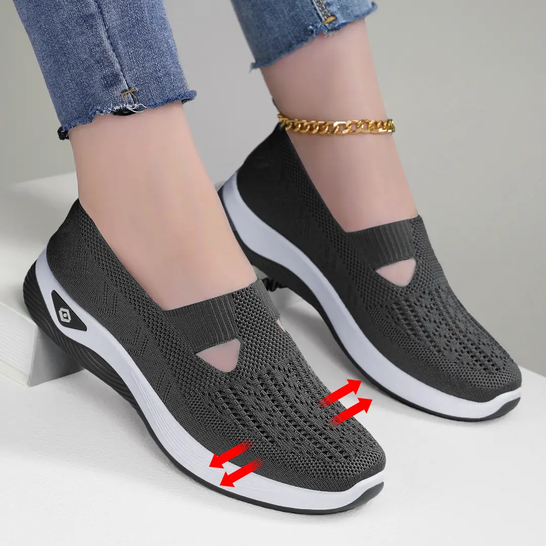 Women's Shoes with Soft Soles That Are Not Tiring for Feet in Summer, Cross-Border Shoes, Casual Shoes, Mother's Shoes, Mesh Breathable Walking Shoes — feature 8