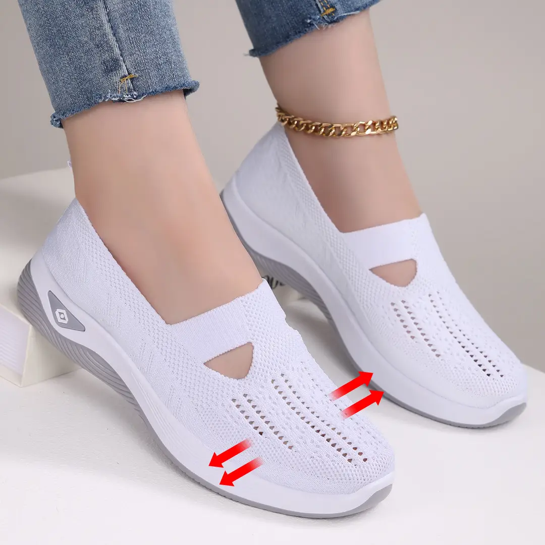 Women's Shoes with Soft Soles That Are Not Tiring for Feet in Summer, Cross-Border Shoes, Casual Shoes, Mother's Shoes, Mesh Breathable Walking Shoes — feature 9