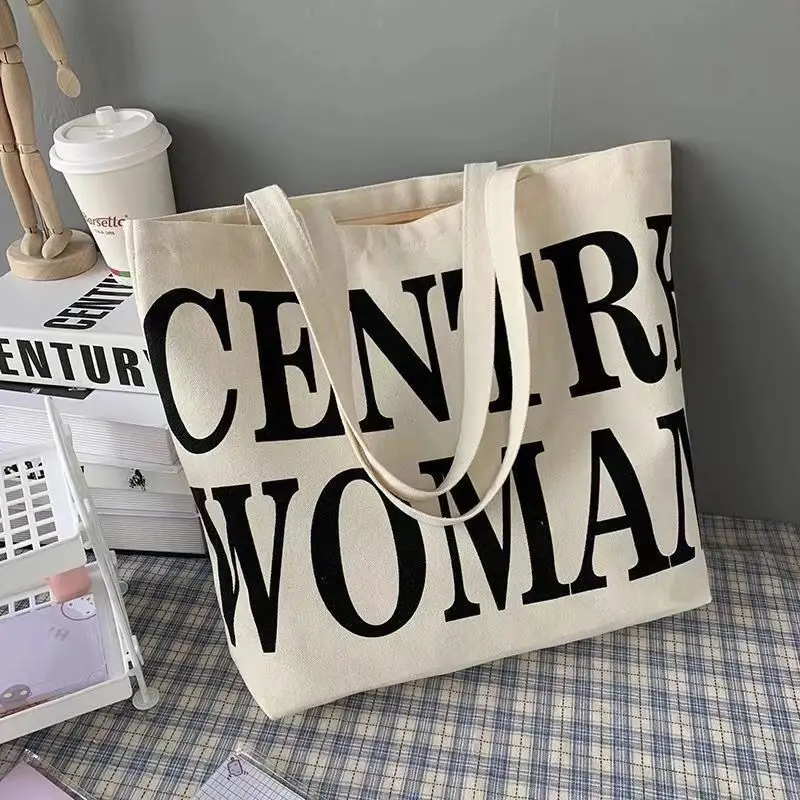 Centre VOMAN Canvas Tote Bag Large Capacity 2024 — feature 1
