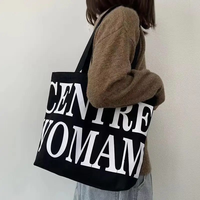 Centre VOMAN Canvas Tote Bag Large Capacity 2024 — feature 6