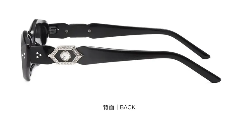 Diamond Cat-Eye Sunglasses Women Sandalwood UV400 — feature 20