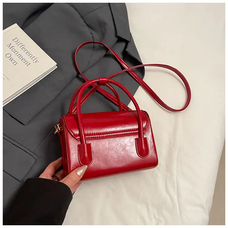 Red Minimalist Square Handbag for Women 2026 — feature 43