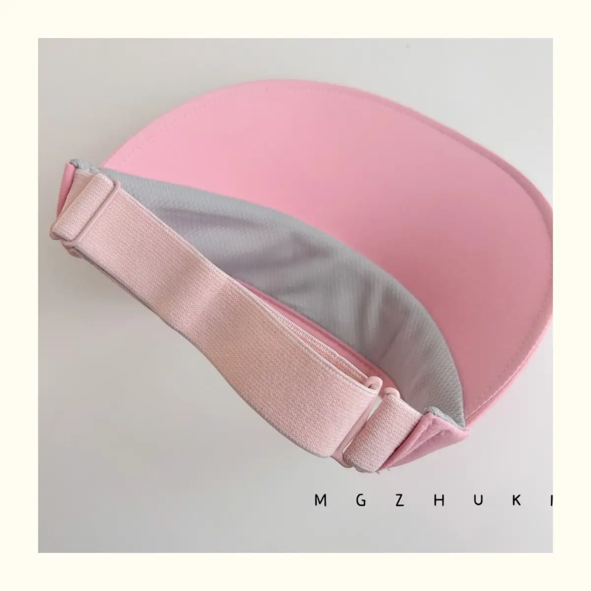 Pink Women's Travel Sun Hat with Adjustable Band — feature 8