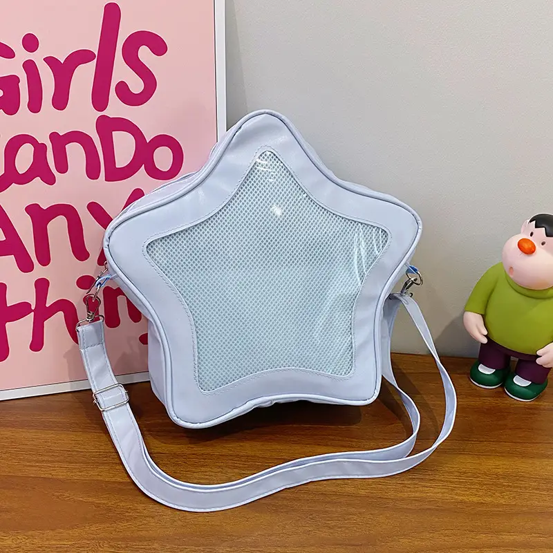 Sweet Spice Girl Crossbody Bag Pink Five Star Large Capacity