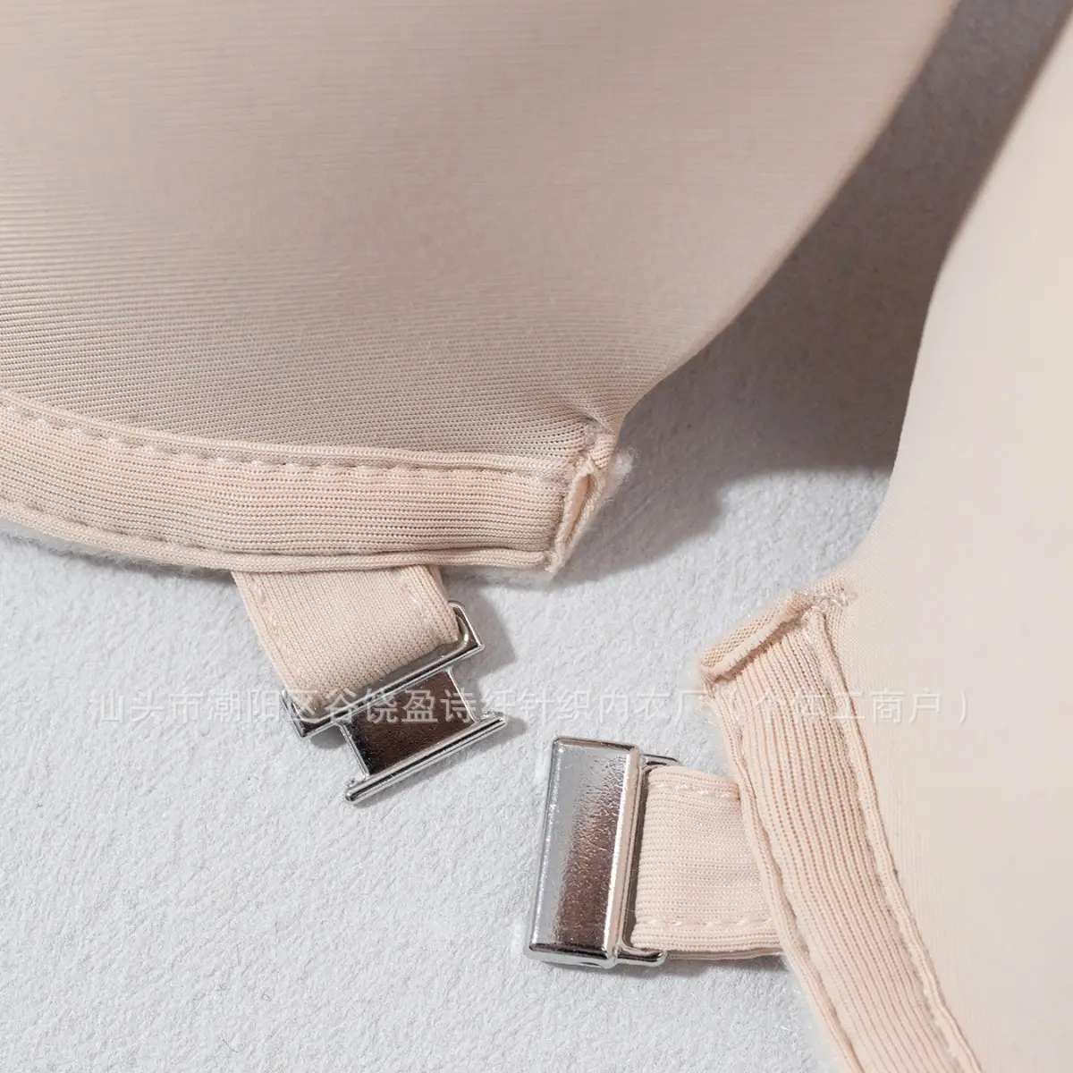Cross Body Bra with Buckle & Lace Design - Image 7