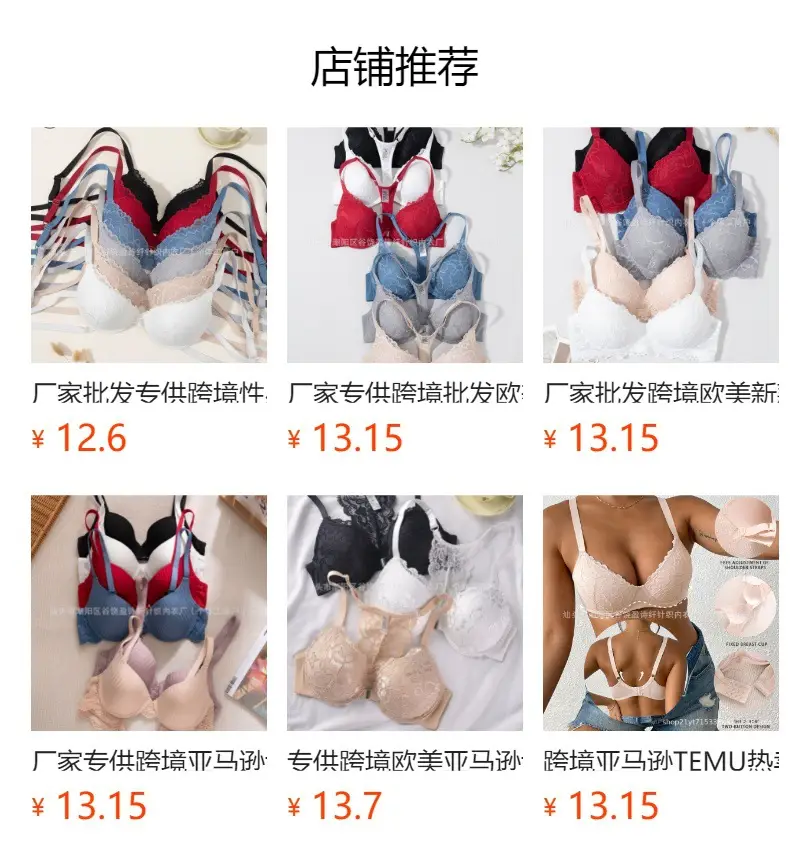 Cross Body Bra with Buckle & Lace Design — feature 1
