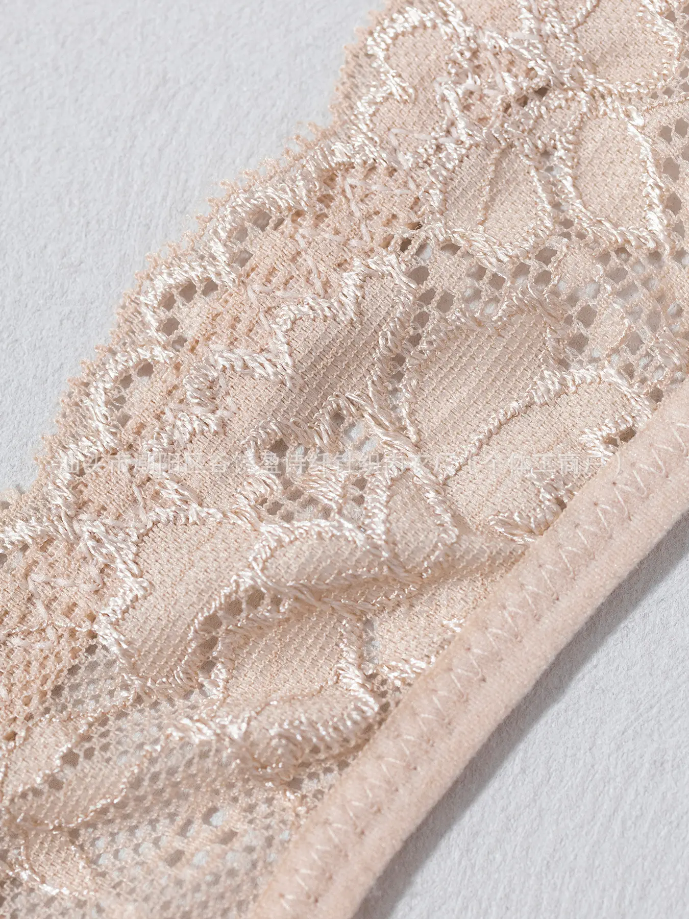 Cross Body Bra with Buckle & Lace Design — feature 11