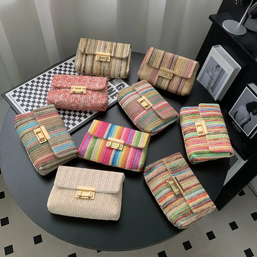 2025 New Style Korean Straw Crossbody Bags for Women - Image 10