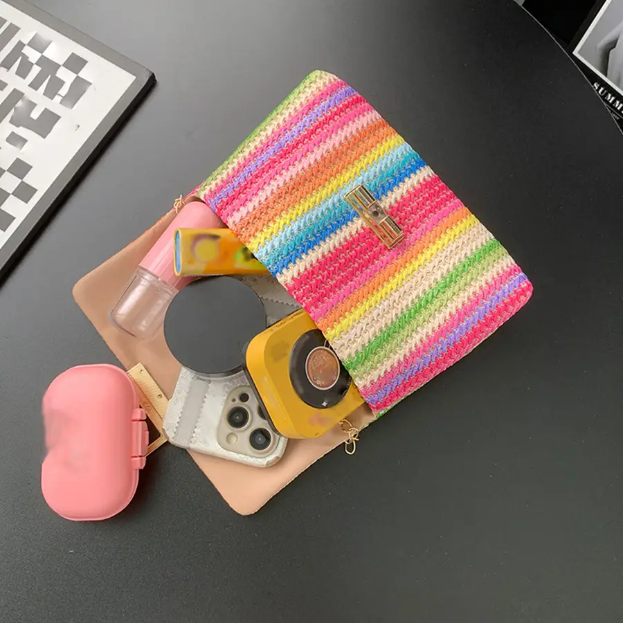 2025 New Style Korean Straw Crossbody Bags for Women - Image 11