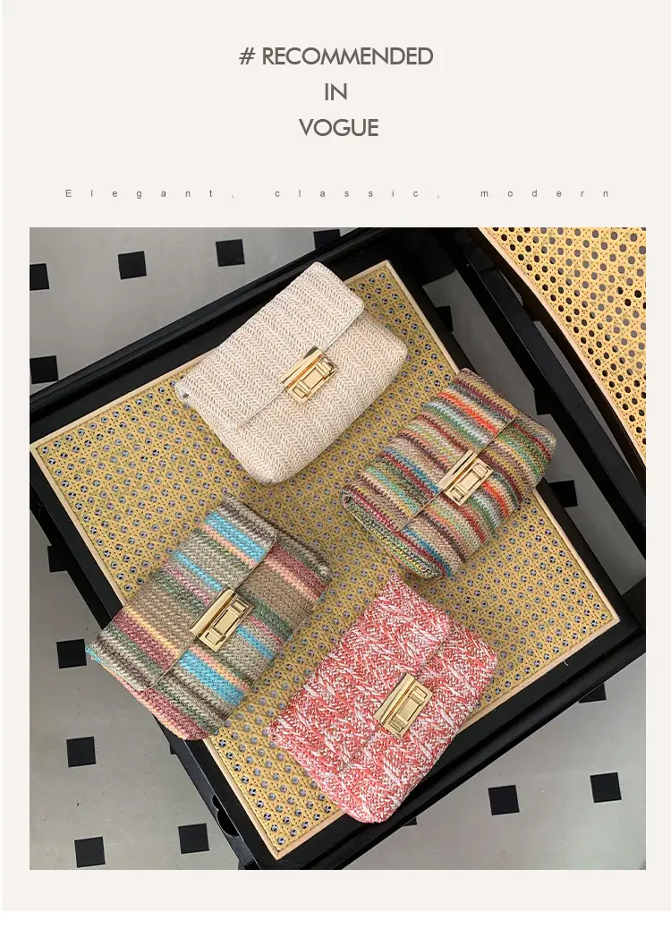 2025 New Style Korean Straw Crossbody Bags for Women — feature 13
