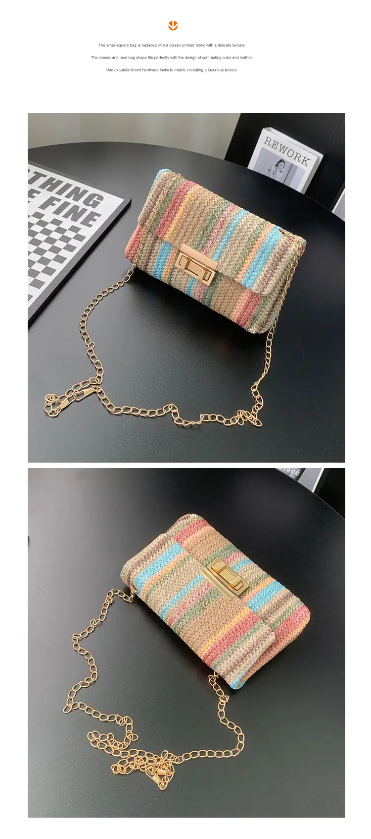2025 New Style Korean Straw Crossbody Bags for Women — feature 17