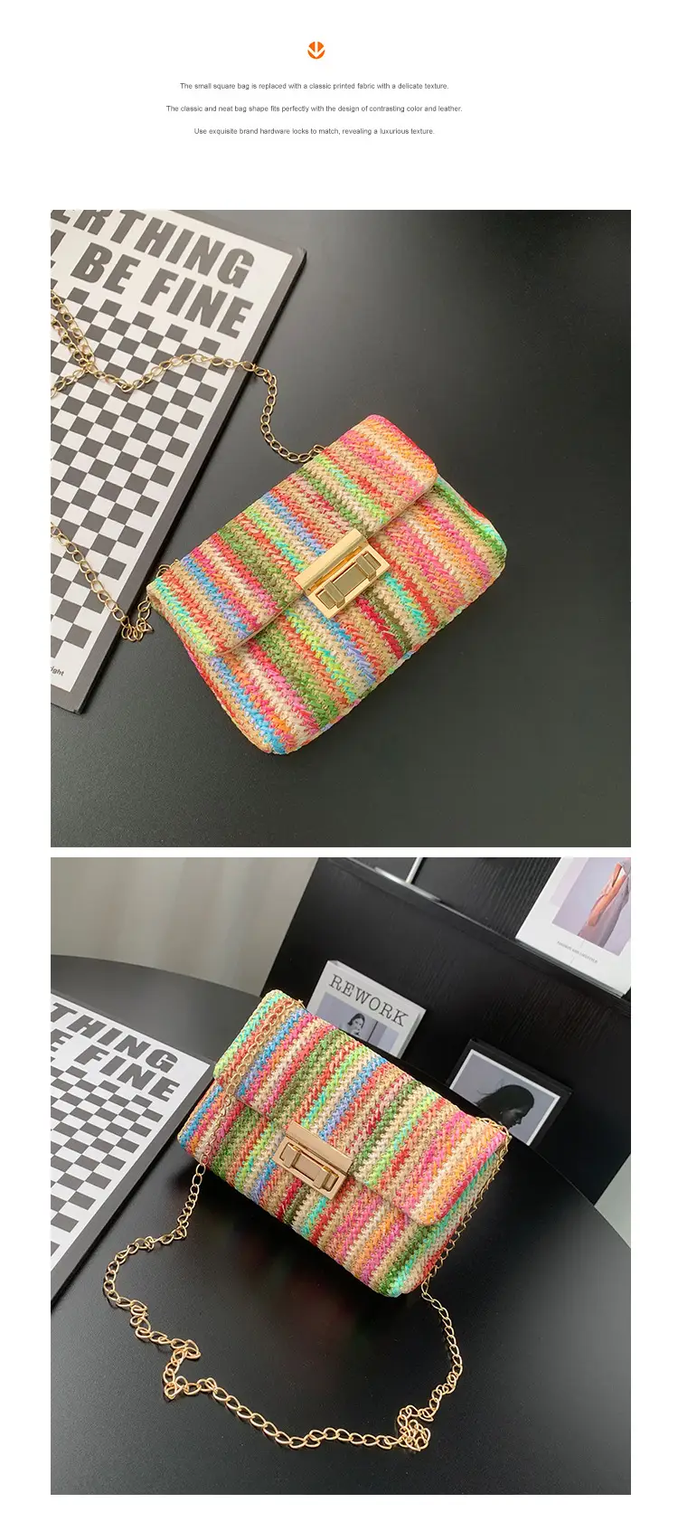 2025 New Style Korean Straw Crossbody Bags for Women — feature 20