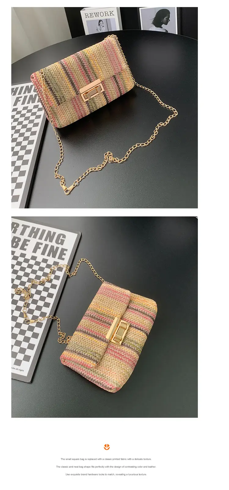 2025 New Style Korean Straw Crossbody Bags for Women — feature 22