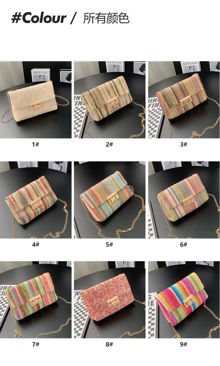 2025 New Style Korean Straw Crossbody Bags for Women — feature 3