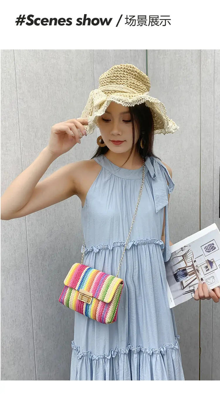 2025 New Style Korean Straw Crossbody Bags for Women — feature 8
