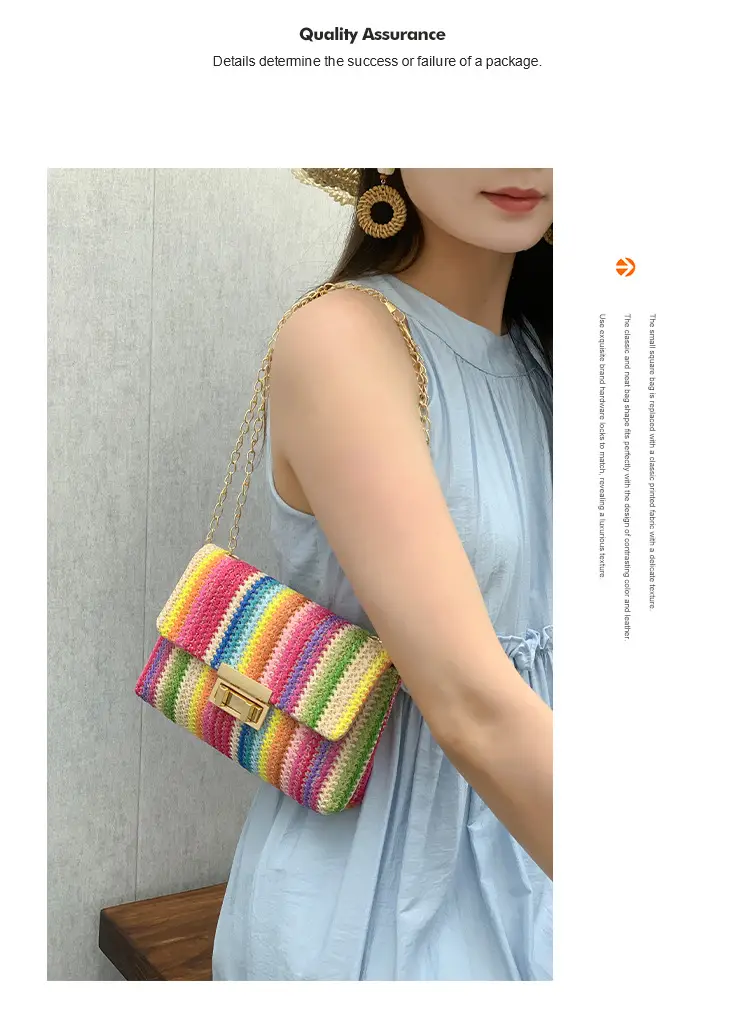 2025 New Style Korean Straw Crossbody Bags for Women — feature 9