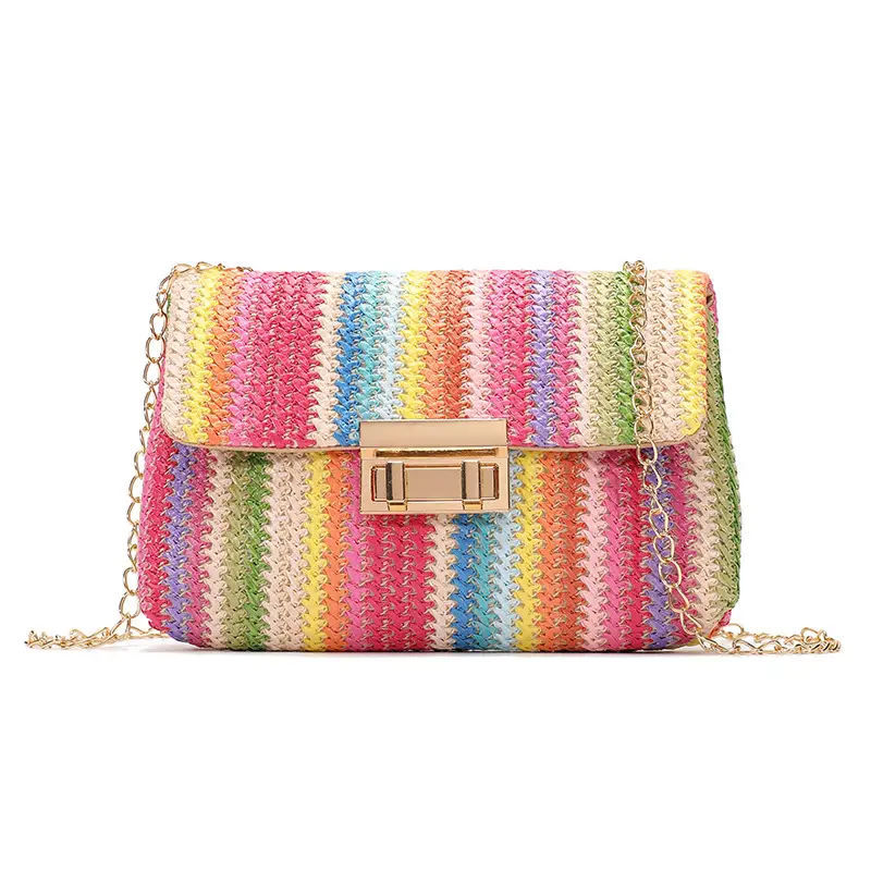 2025 New Style Korean Straw Crossbody Bags for Women - Image 9