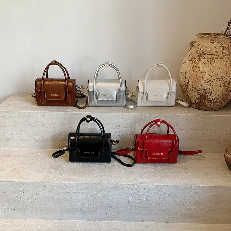 Silver Minimalist Shoulder Crossbody Bag for Women 2025 - Image 7
