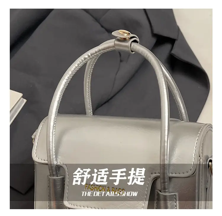 Silver Minimalist Shoulder Crossbody Bag for Women 2025 — feature 6