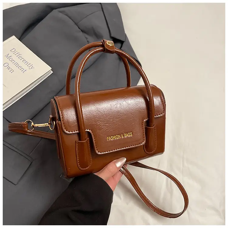 Silver Minimalist Shoulder Crossbody Bag for Women 2025 - Image 3
