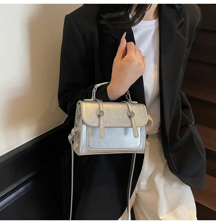 Silver Crossbody Bag Women 2025 Korean Fashion — feature 12