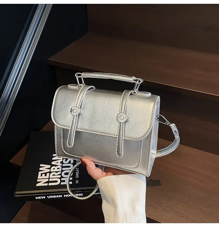 Silver Crossbody Bag Women 2025 Korean Fashion — feature 38