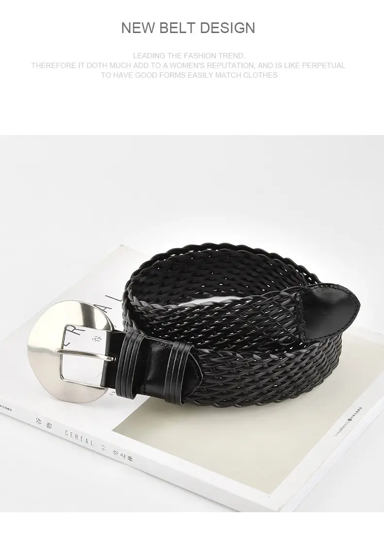 Ethnic Style Vintage Woven Belt for Women — feature 10