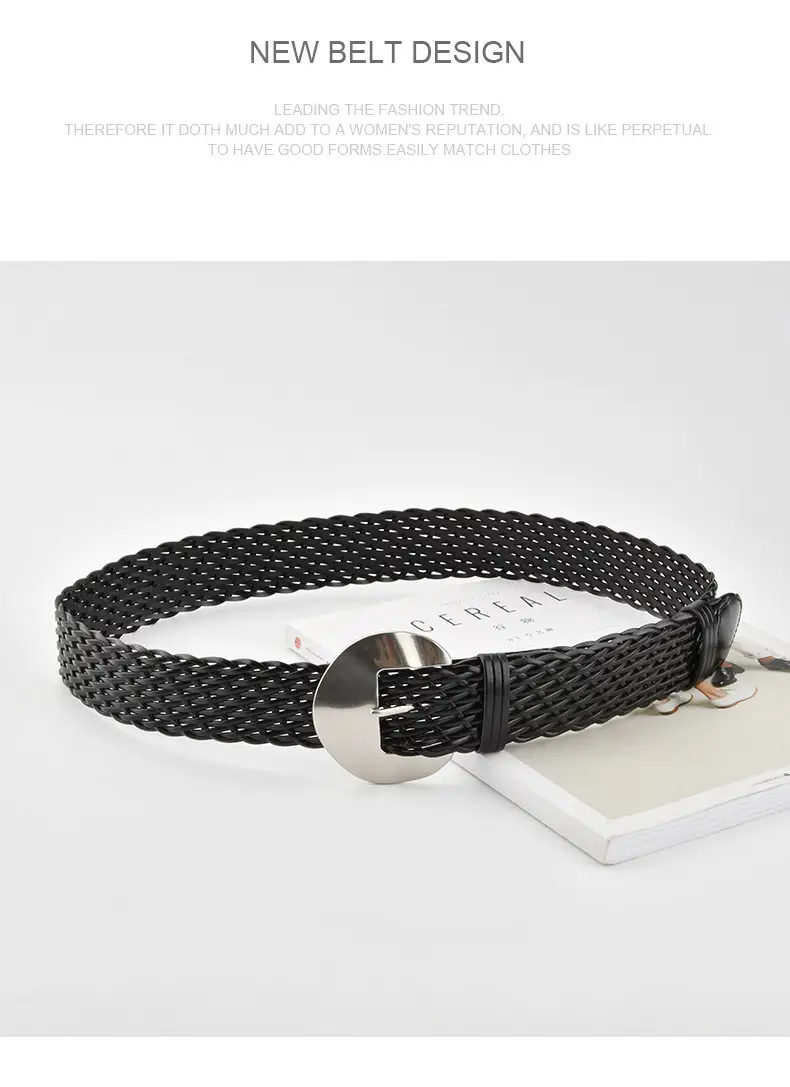 Ethnic Style Vintage Woven Belt for Women — feature 11