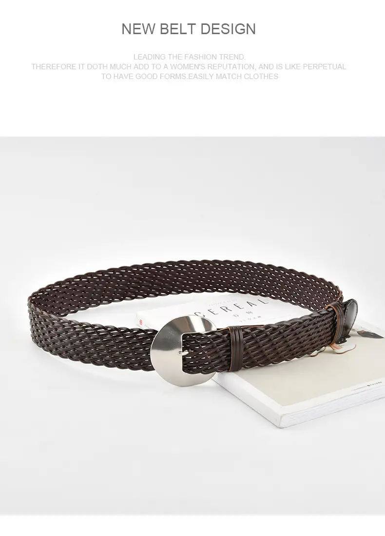 Ethnic Style Vintage Woven Belt for Women — feature 12