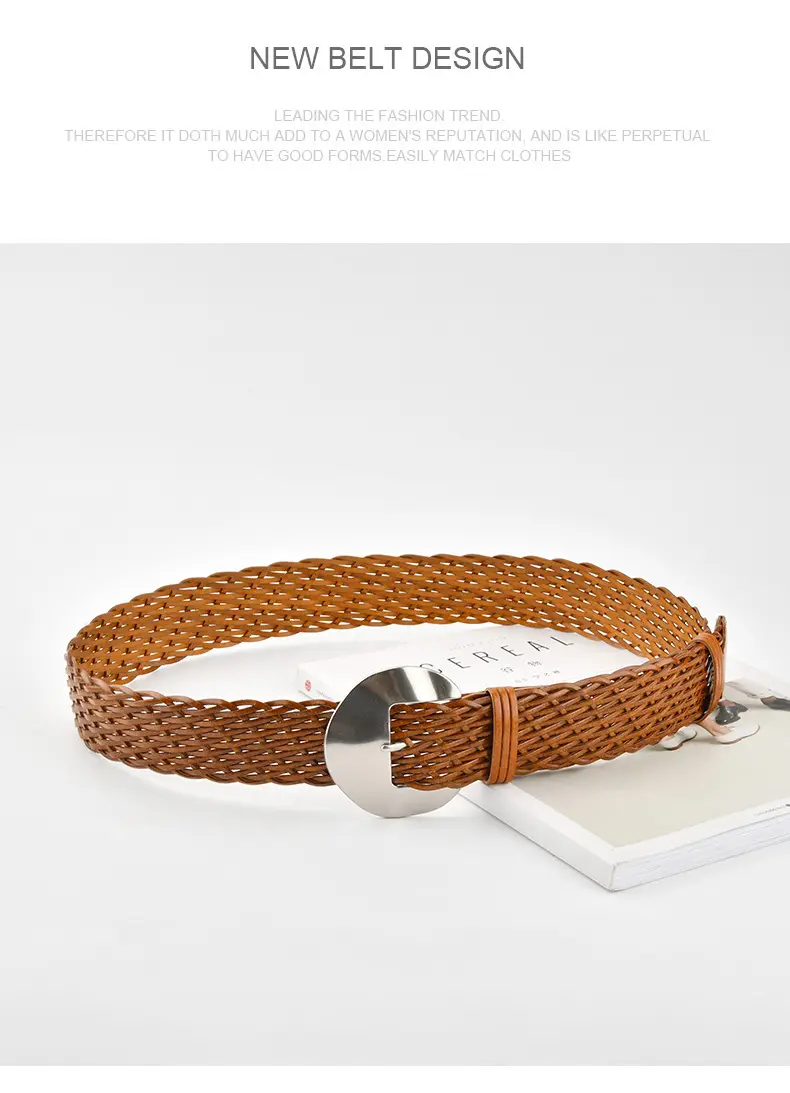 Ethnic Style Vintage Woven Belt for Women — feature 13
