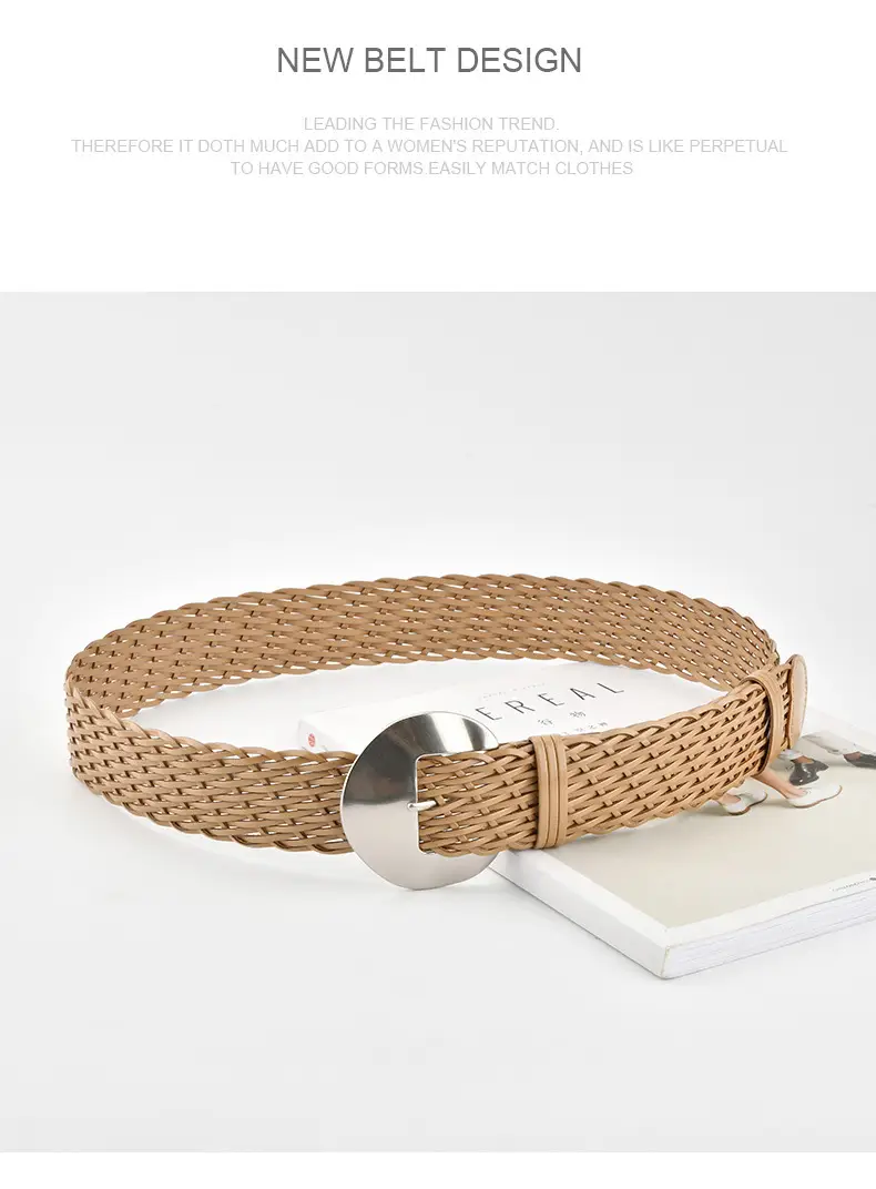 Ethnic Style Vintage Woven Belt for Women — feature 14