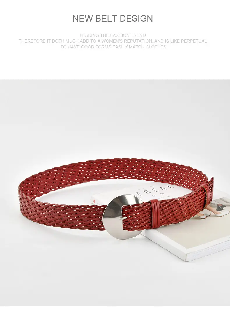 Ethnic Style Vintage Woven Belt for Women — feature 15
