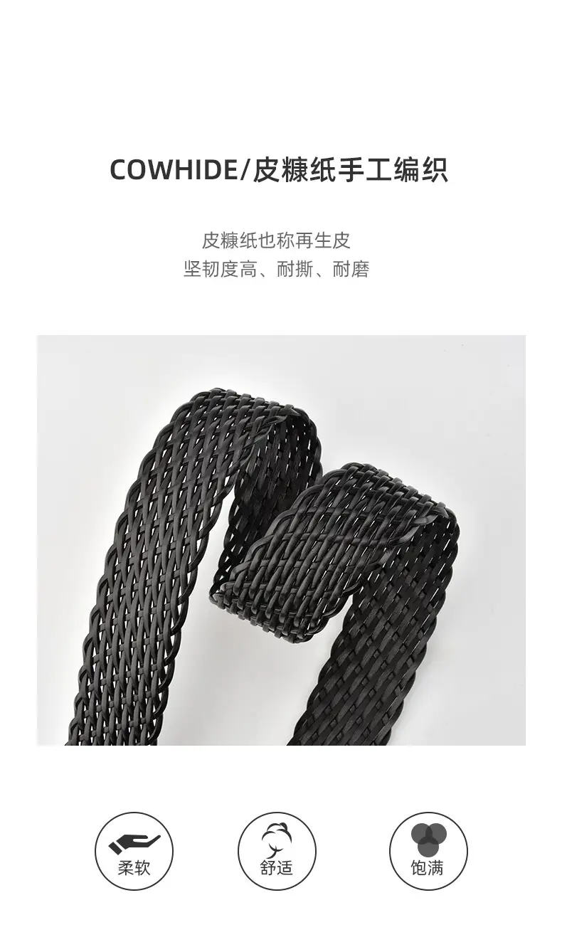 Ethnic Style Vintage Woven Belt for Women — feature 5