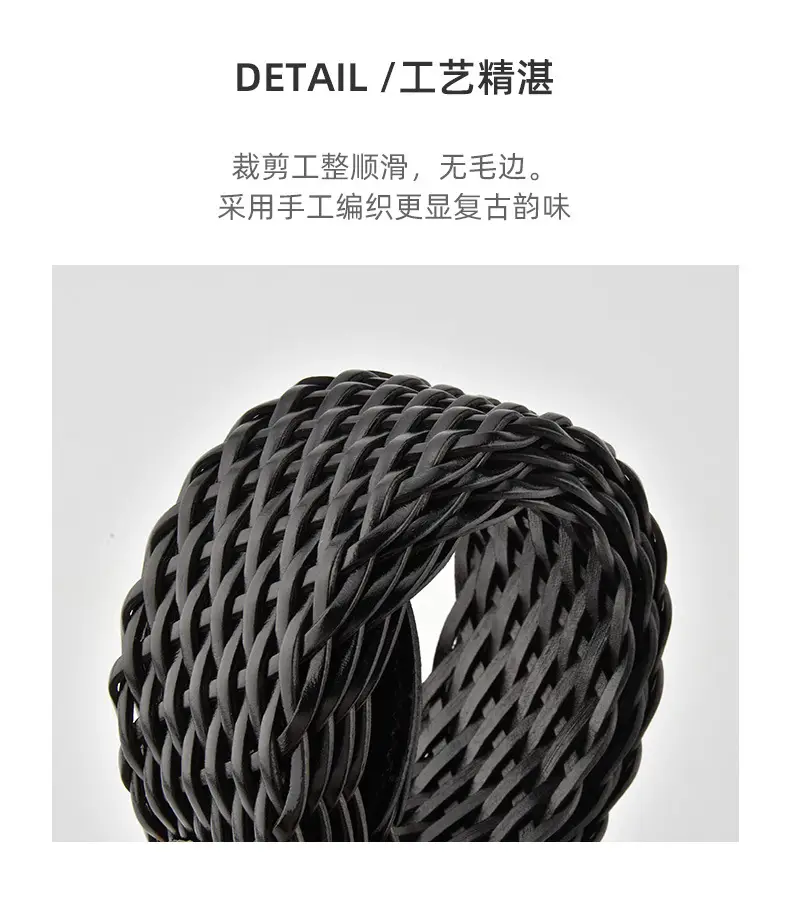 Ethnic Style Vintage Woven Belt for Women — feature 7
