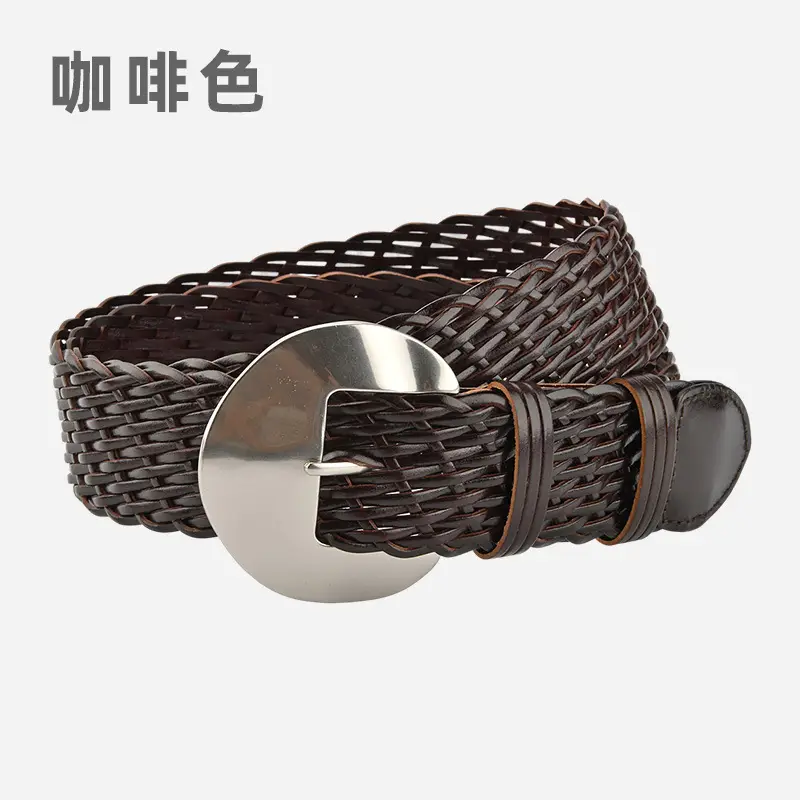 Ethnic Style Vintage Woven Belt for Women - Image 3