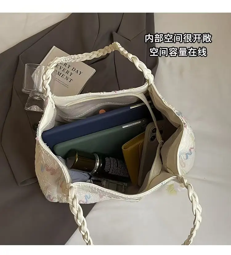 Pink Iridescent Tote Bag for Women Summer Commute — feature 18