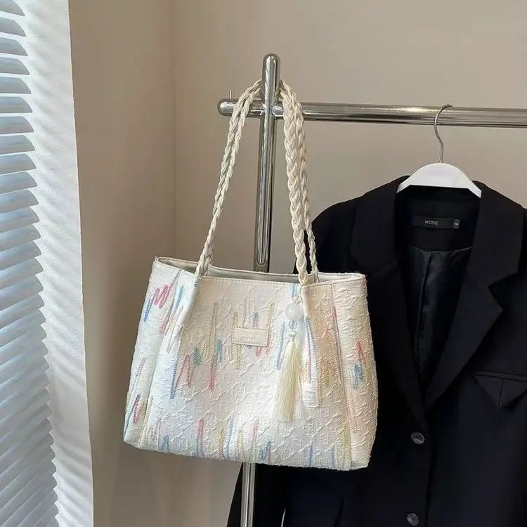 Pink Iridescent Tote Bag for Women Summer Commute — feature 24