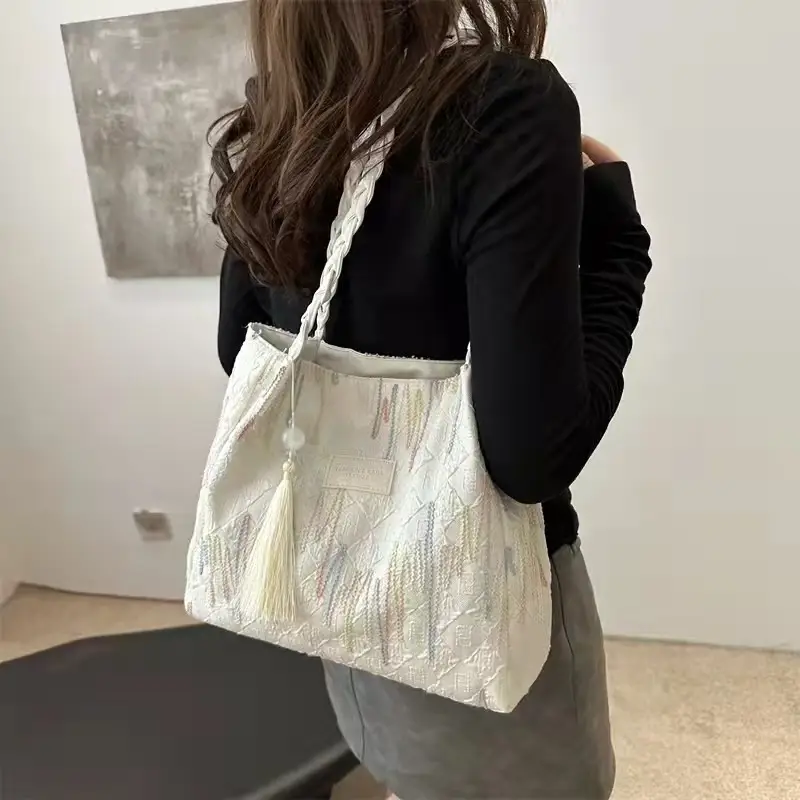 Pink Iridescent Tote Bag for Women Summer Commute — feature 25