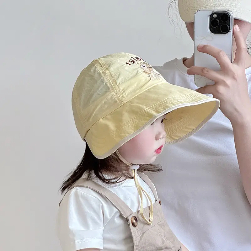 Baby's Cartoon Sun Hat with Dinosaur Design — feature 7