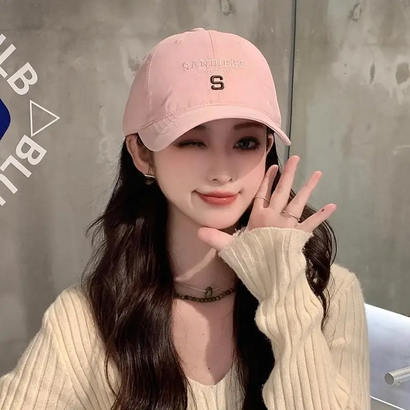 Women's Brown Sandego Embroidered Baseball Cap - Image 11