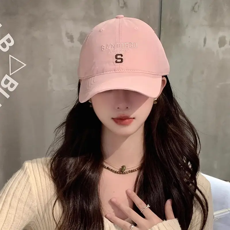Women's Brown Sandego Embroidered Baseball Cap - Image 12