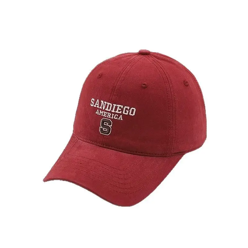 Women's Brown Sandego Embroidered Baseball Cap - Image 13